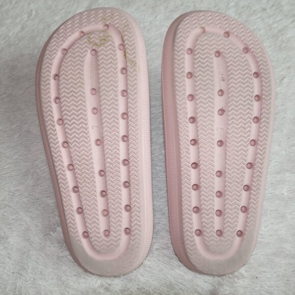 Women's Size 7 MIA Camyl Platform Slides, Blush, Pink - Picture 3 of 4
